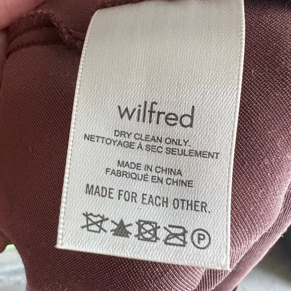 Aritzia Wilfred spritz velvet midi dress medium - Picture 6 of 7